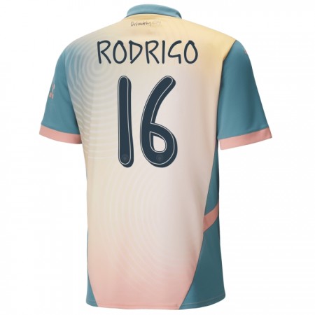 Camisetas Manchester City Rodrigo 16 4ª 2024-25 - Hombre Camisetas Manchester City Rodrigo 16 4ª 2024-25 - Hombre